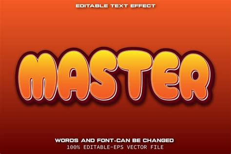 Image result for Word Master Cartoon Style Text