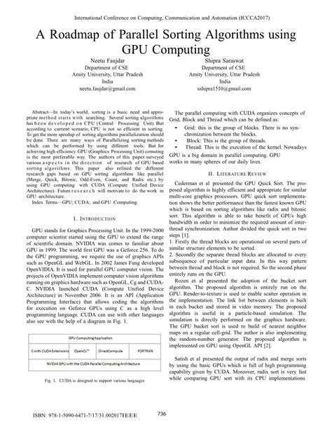Toradh íomhá ar GPU Sorting Algorithms