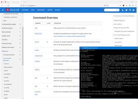 Image result for How Link Angular in Command Prompt and vs Code