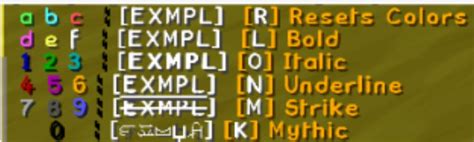 Toradh íomhá ar Minecraft Color Code Weird Text