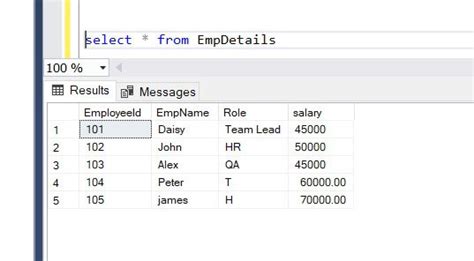 Left Substring SQL に対する画像結果