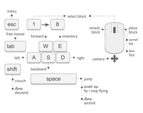 Toradh íomhá ar Minecraft Java Controls