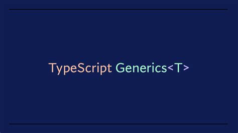 TypeScript Generics に対する画像結果