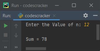 Toradh íomhá ar Sum for Loop Python