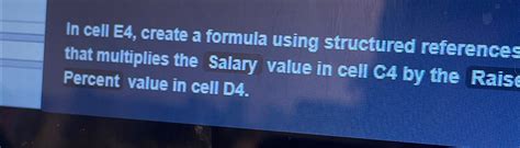 Afbeeldingsresultaten voor Create a Formula Using Structured References