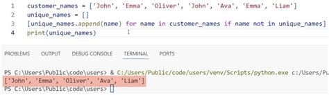 Image result for Find Unique Values in a List Python