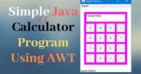 Calculator Program in Java Using Class Videos に対する画像結果