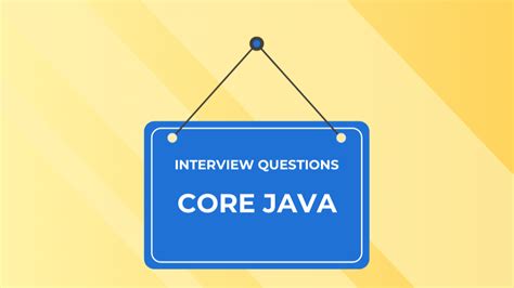 Image result for Java Core Questions
