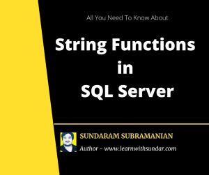 Image result for SQL String Functions