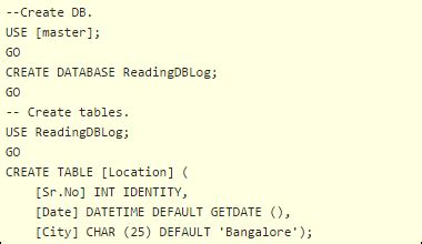 Toradh íomhá ar SQL Transaction Log