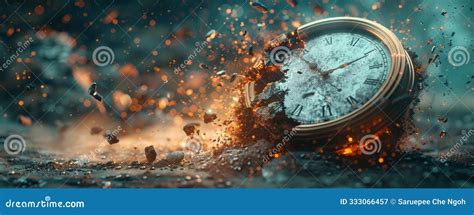 Image result for Time Machine Clock Exploding