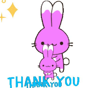 Cute Thank You Thank You Cute Sticker - Cute thank you Thank you cute ...