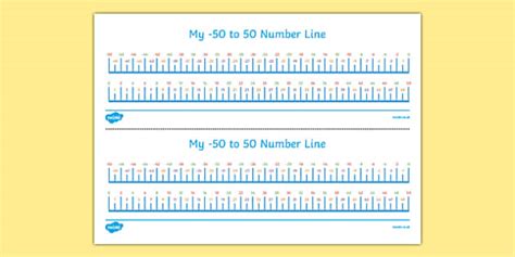 Image result for Counting in 50 Number Line