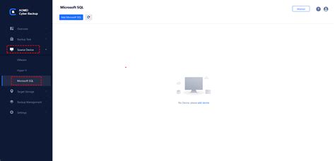 Project SQL Backup に対する画像結果