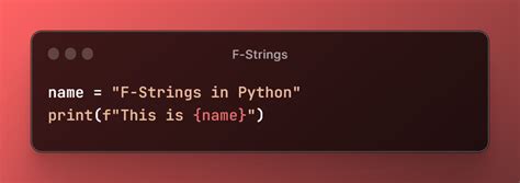 Image result for Python F String