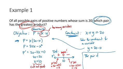 Image result for +Optmization Word Problems Calculus