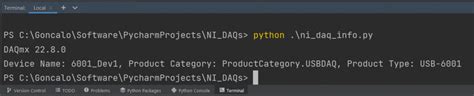 Image result for NI-DAQmx Python