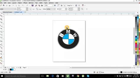 Toradh íomhá ar CorelDRAW Tutorial for Beginners