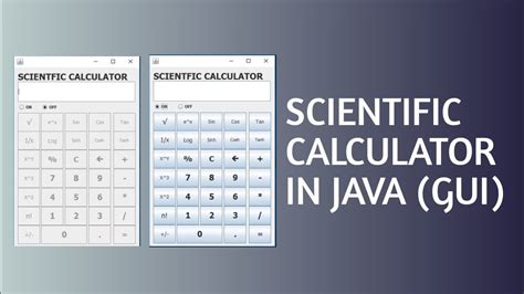 Toradh íomhá ar Modern GUI Calculator in Java