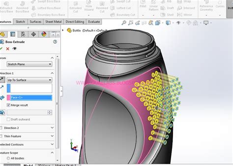 تصویر کا نتیجہ برائے Plastic Modeling SolidWorks
