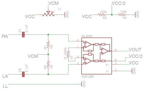 Image result for ECG Amplifier Circuit Diagram in Simulink