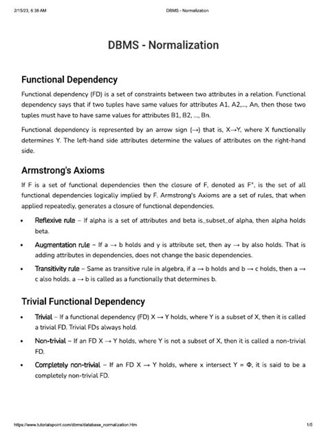 Database Normalization に対する画像結果