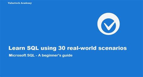 Image result for Learn SQL Using SQL Server for Beginners