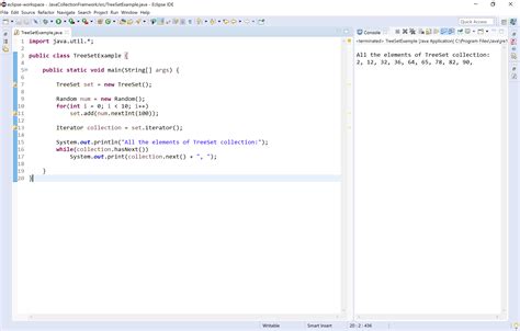Toradh íomhá ar Iterator in Java