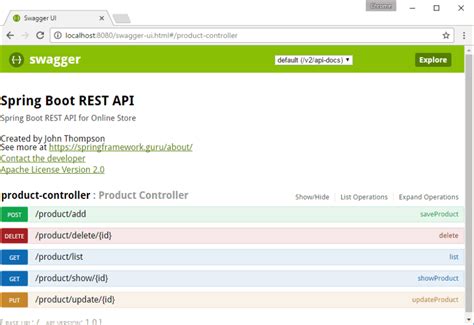 How to Use Open API Swagger in Spring Boot に対する画像結果