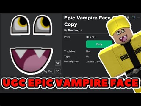 Image result for Vampire Face Roblox