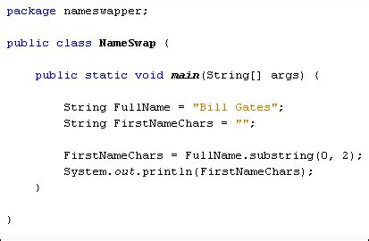 Afbeeldingsresultaten voor How Substring Works in Java