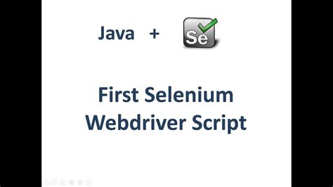 Selenium WebDriver JavaScript in Eclipse Tutorial に対する画像結果