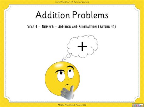 Résultat d’images pour Addition Problems