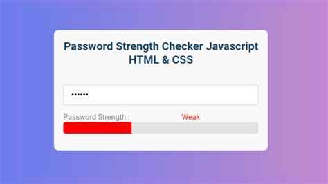 Afbeeldingsresultaten voor Password Checker JavaScript