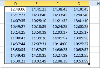 Image result for Adding Random Time in Excel