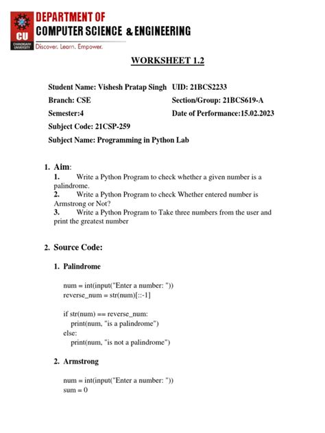 Image result for Python Worksheet