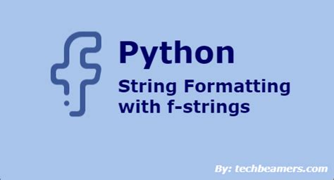 Toradh íomhá ar Python F String