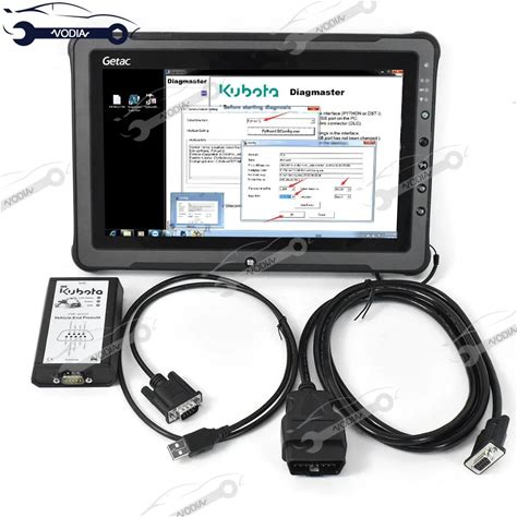 Or KUBOTA Agricultural Machinery Tractor Truck DIAGNOSTIC TOOL TAKEUCHI Diagmaster Python DST-I Datalink (DST-I) F110tablet