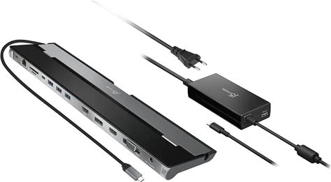 J5create Triple Display Docking Station Silver