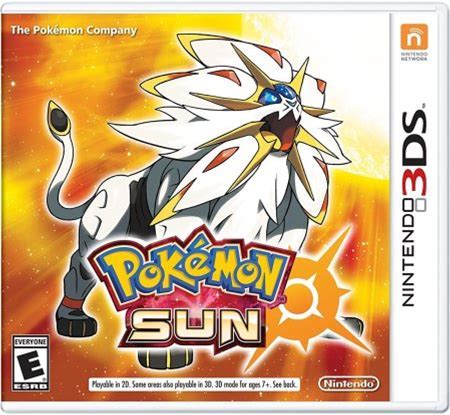 Pokemon Sun - Nintendo 3DS