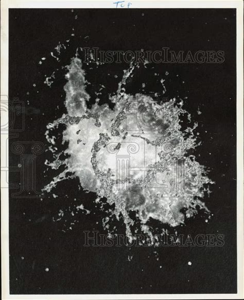 1964 Press Photo Crab Nebula, Remains Of An Exploding Star - Hpa89444