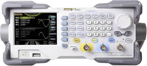 25 Mhz Arbitrary Sweep Function Generator 2 Channel TFT Color LCD