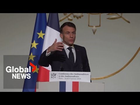 Macron warns Trump that calling Canada the ‘51st state’ risks eroding global order