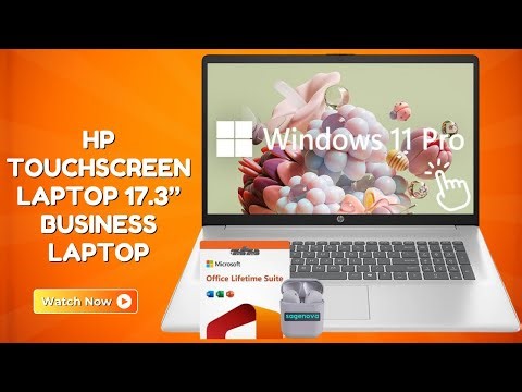 HP Touchscreen Laptop 17.3 Business Laptop – The Smart Choice for Business Users – REVIEW