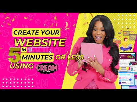 How to Create your Website in 5 Mins or less
