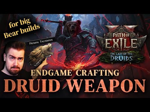How I Crafted my ENDGAME Bear Druid Weapon