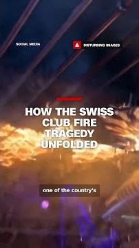 How the Swiss club fire tragedy unfolded