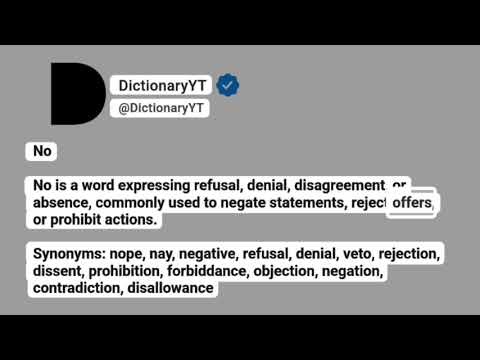 No Synonyms | Thesaurus | Similar Words 