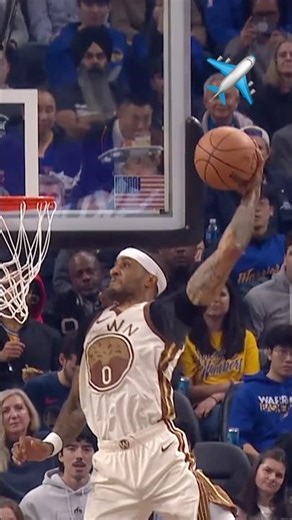 Gary Payton II With the MONSTER ALLEY-OOP JAM | #shorts