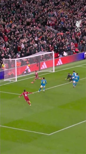 Florian Wirtz's first Liverpool goal ⚽️🇩🇪